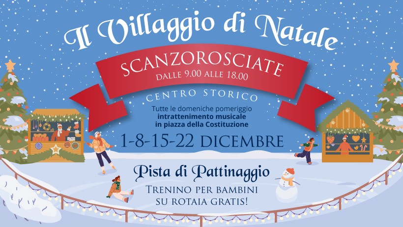 Il Natale si avvicina, le iniziative a Scanzorosciate